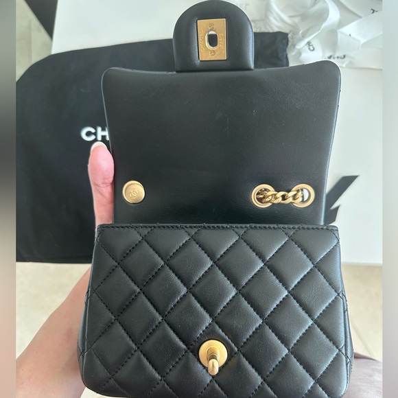 CHANEL 2023 Mini Sweet Camellia Flap Bag NEW PRISTINE CONDITION - Picture 6 of 14